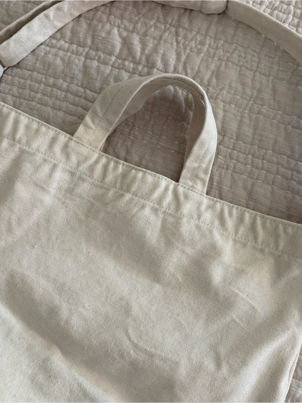 BAGGU natural canvas